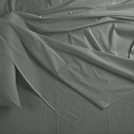 Royal Comfort Bamboo Blended Sheet & Pillowcases Set 1000TC Ultra Soft Bedding - Queen - Charcoal.