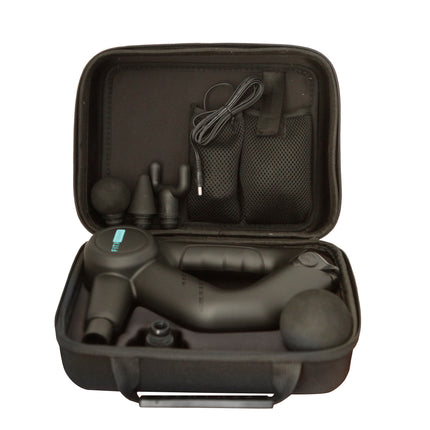 FitSmart Pro Vibration Therapy Massage Device Black And White.