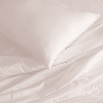 Royal Comfort 1000 Thread Count Bamboo Cotton Sheet and Quilt Cover Complete Set - King - Blush.