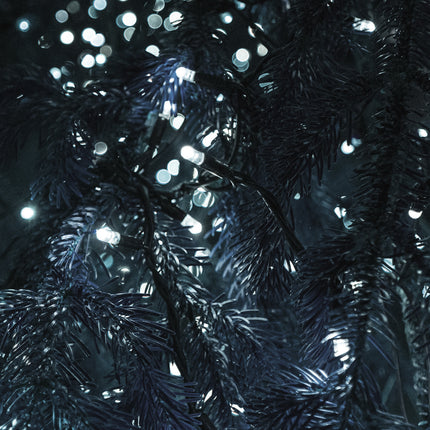 Milano Decor Outdoor LED Plug In Fairy Lights - White - 200 Lights.