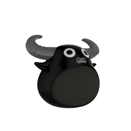 Fitsmart Bluetooth Animal Face Speaker Portable Wireless Stereo Sound - Red.