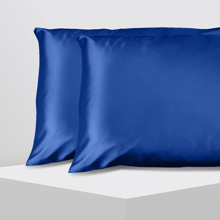 Casa Decor Luxury Satin Pillowcase Twin Pack Size With Gift Box Luxury - Sage Green.