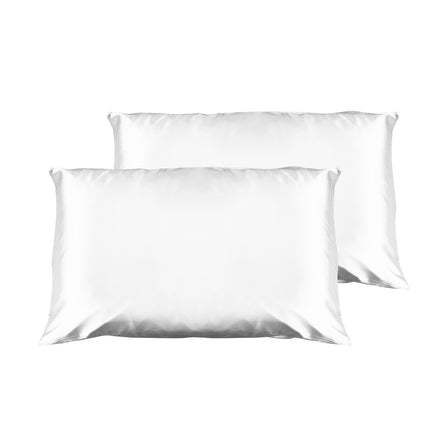 Casa Decor Luxury Satin Pillowcase Twin Pack Size With Gift Box Luxury - Sage Green.
