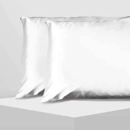 Casa Decor Luxury Satin Pillowcase Twin Pack Size With Gift Box Luxury - Sage Green.