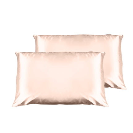 Casa Decor Luxury Satin Pillowcase Twin Pack Size With Gift Box Luxury - Sage Green.