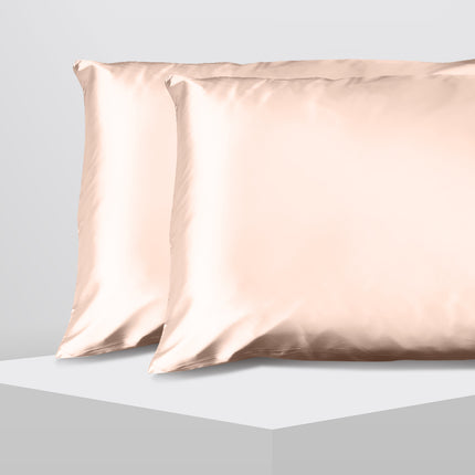 Casa Decor Luxury Satin Pillowcase Twin Pack Size With Gift Box Luxury - Sage Green.