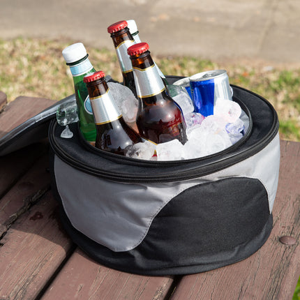 Havana Outdoors 2-IN-1 BBQ Grill Cooler Combo Set Outdoor Camping Picnic.
