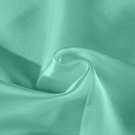 Royal Comfort Mulberry Soft Silk Hypoallergenic Pillowcase Twin Pack 51 x 76cm - Mint.