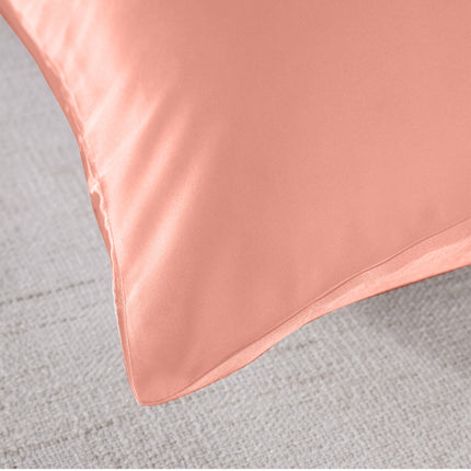 Royal Comfort Pure Silk Pillow Case 100% Mulberry Silk Hypoallergenic Pillowcase - Silver.