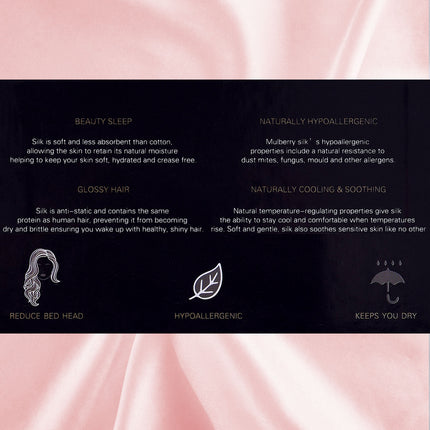 Royal Comfort Pure Silk Pillow Case 100% Mulberry Silk Hypoallergenic Pillowcase - Silver.