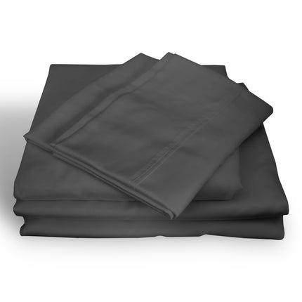 Royal Comfort 1000TC Hotel Grade Bamboo Cotton Sheets Pillowcases Set Ultrasoft - King - White.