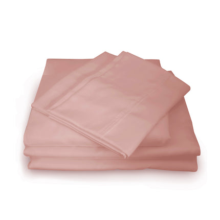 Royal Comfort 1000TC Hotel Grade Bamboo Cotton Sheets Pillowcases Set Ultrasoft - King - White.