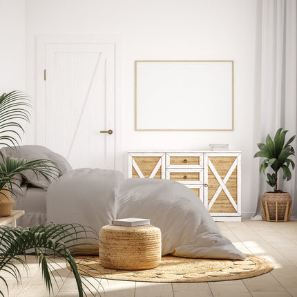 Balmain 1000 Thread Count Hotel Grade Bamboo Cotton Quilt Cover Pillowcases Set - King - Dove.