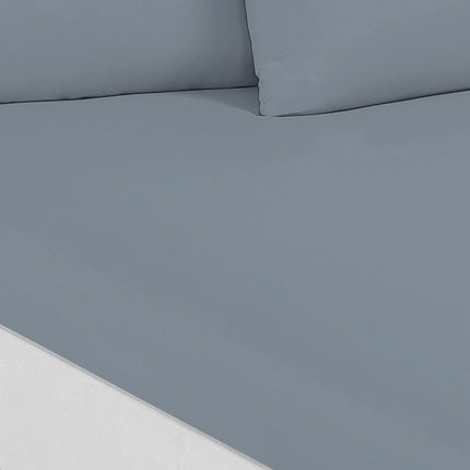 Royal Comfort 1500 Thread Count Cotton Rich Sheet Set 3 Piece Ultra Soft Bedding - Double - Indigo.