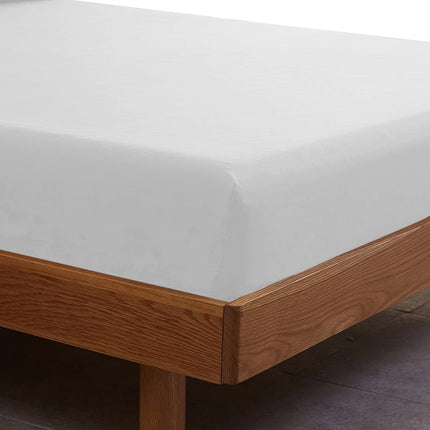 Royal Comfort 1500 Thread Count Cotton Rich Sheet Set 3 Piece Ultra Soft Bedding - King - White.