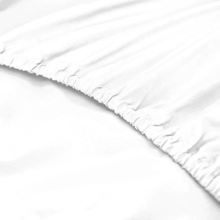 Royal Comfort 1500 Thread Count Cotton Rich Sheet Set 3 Piece Ultra Soft Bedding - King - White.