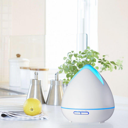 Essential Oils Ultrasonic Aromatherapy Diffuser Air Humidifier Purify 400ML - White.