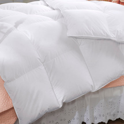 Royal Comfort Vintage Washed 100% Cotton Sheet Set Fitted Flat Sheet Pillowcases - Single - Royal Blue.