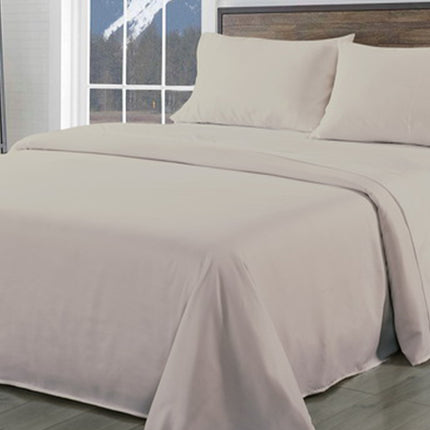 Royal Comfort Bamboo Blend Sheet Set 1000TC and Bamboo Pillows 2 Pack Ultra Soft - King - White.