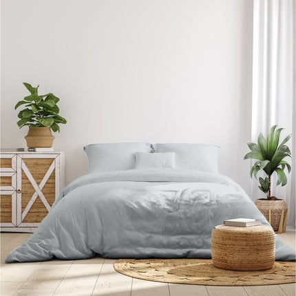 Royal Comfort 1000 Thread Count Bamboo Cotton Sheet and Quilt Cover Complete Set - King - Blush.