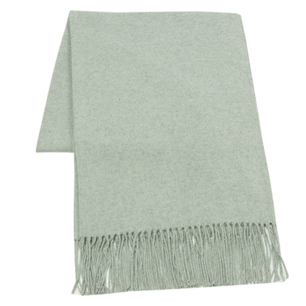 Paddington Scarf Fine Merino Wool Blend - Grey.