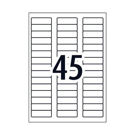 AVERY Gen Label L7516GU 45Up Pack of 100.