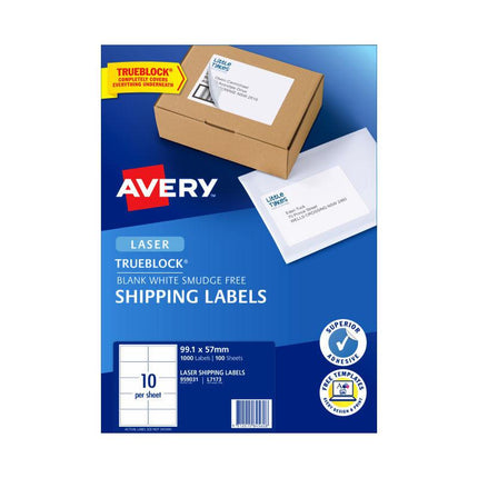 AVERY Laser Label L7173 10Up Pack of 100.