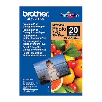 BROTHER BP71GP20 Glossy Paper.