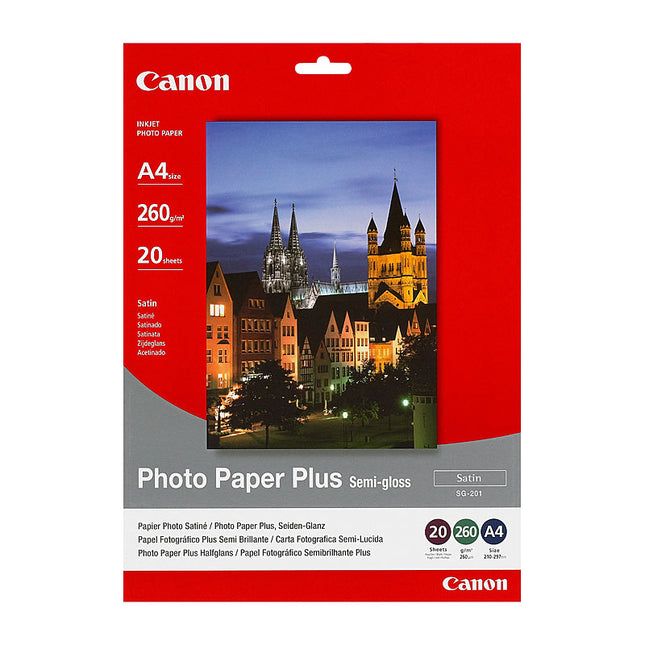CANON A4 Semi Gloss Photopaper.