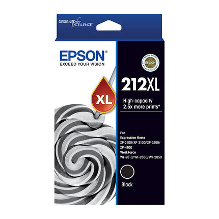 EPSON 212XL Black Ink Cart.