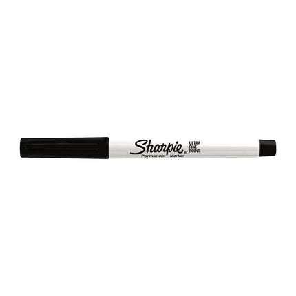 SHARPIE Ultra Fine Point Permanent Marker Black Box of 12.