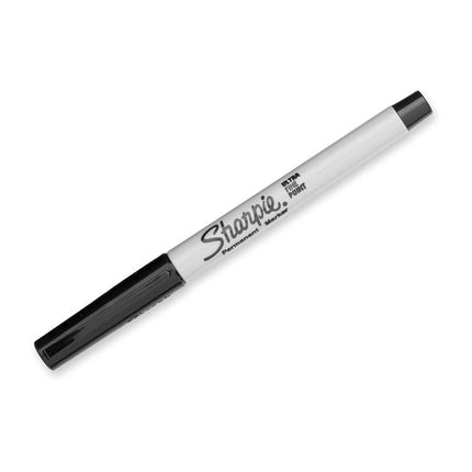 SHARPIE Ultra Fine Point Permanent Marker Black Box of 12.