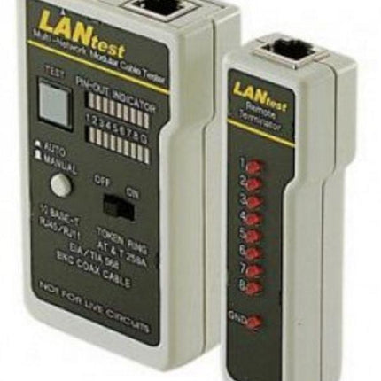 ASTROTEK RJ45 RJ11 Coaxial Network Ethernet LAN Phone Cable Tester Wire Tracker.