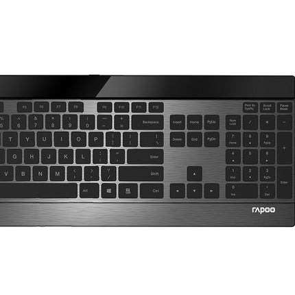 RAPOO 9900M Multi-mode Wireless Ultra-slim Keyboard & Mouse - Bluetooth 3.0, 4.0, 2.4G Multi-Mode Switch, Ultra-Slim Keys, Adjustable DPI.