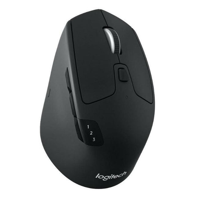 Logitech M720 Triathlon Multi-Device Wireless Bluetooth Mouse with Flow Cross-Computer Control & File Sharing for PC & Mac Easy-Switch up to 3 Devices.