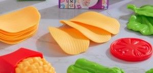 Tasty Treats Play Food Set for kids (115 pcs).