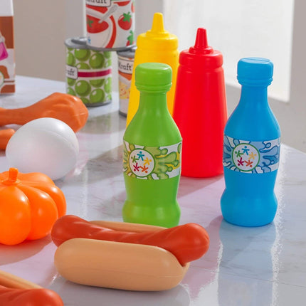Tasty Treats Play Food Set for kids (115 pcs).