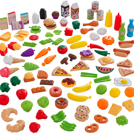 Tasty Treats Play Food Set for kids (115 pcs).
