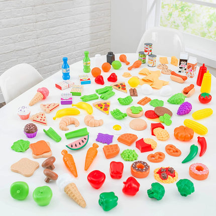 Tasty Treats Play Food Set for kids (115 pcs).