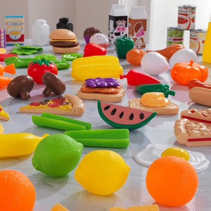 Tasty Treats Play Food Set for kids (115 pcs).