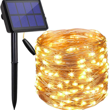 200 Waterproof LED Solar Fairy Light Outdoor with 8 Lighting Modes for Home,Garden and Decoration.