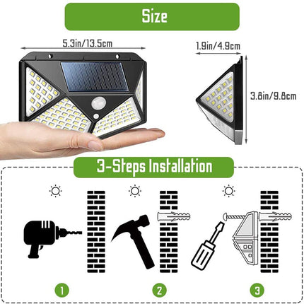 100 Waterproof LED Solar Fairy Light Outdoor with 8 Lighting Modes for Home,Garden and Decoration (4 pack).
