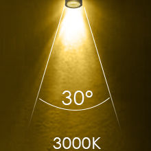 3 x LED Spotlights Powered Solar Garden Lights Outdoor Waterproof (Warm White).