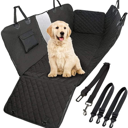 Waterproof Dog Seat Cover with View Mesh and Scratch Prevent Antislip for Trucks ,Cars and SUV.