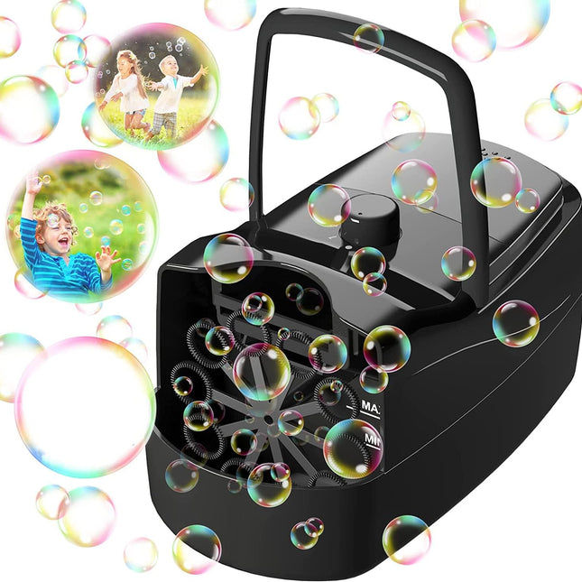 Bubble Machine Kids, Automatic Maker Toy.