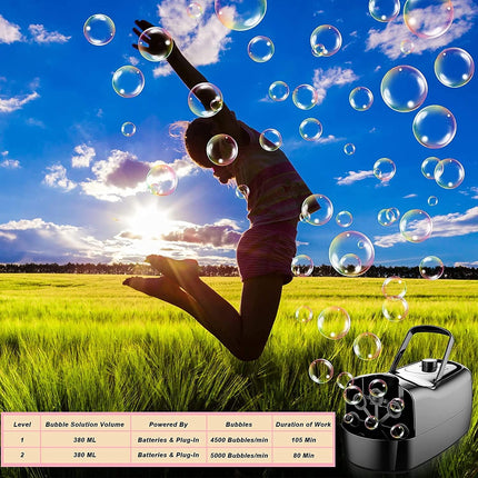 Bubble Machine Kids, Automatic Maker Toy.