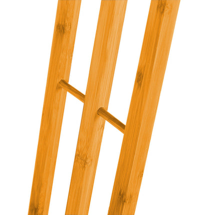 CARLA HOME Bamboo Towel Bar Holder Rack 3-Tier Free Standing for Bathroom. Towel Racks. Towel Rail Bathroom Accessory. Shower Hand Dish Towel. Towel Holder. Hand Towel Bar (Standard).