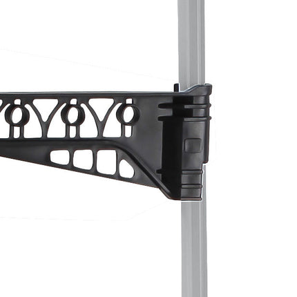 Folding 3 Tier Clothes Laundry Drying Rack with Stainless Steel Tubes for Indoor & Outdoor Home.