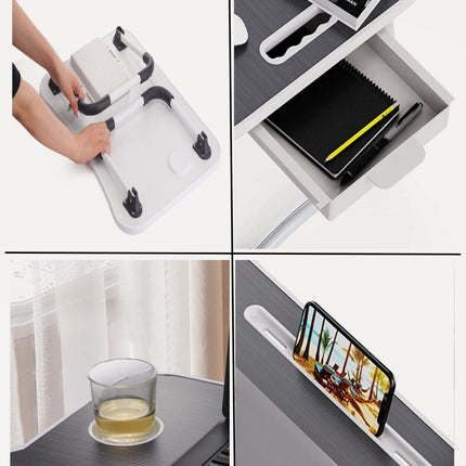 Laptop Bed Desk with Storage and foldable legs for Adults, Kids & Home Office.