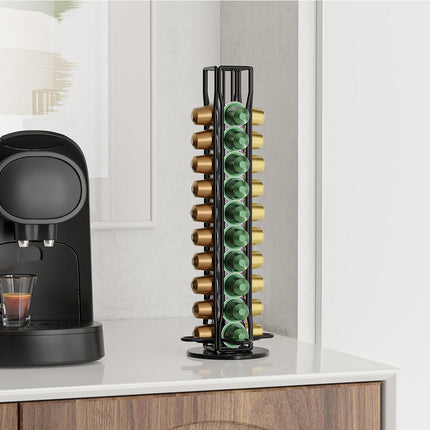 Coffee Pods Holder Storage Compatible with 40 Nespresso Pods.